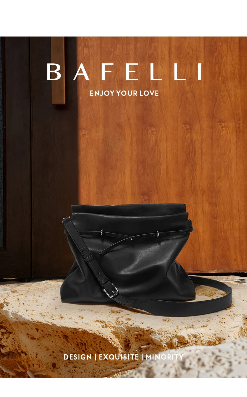 BAFELLI Underarm Tote Bag - Soft Travel Bag