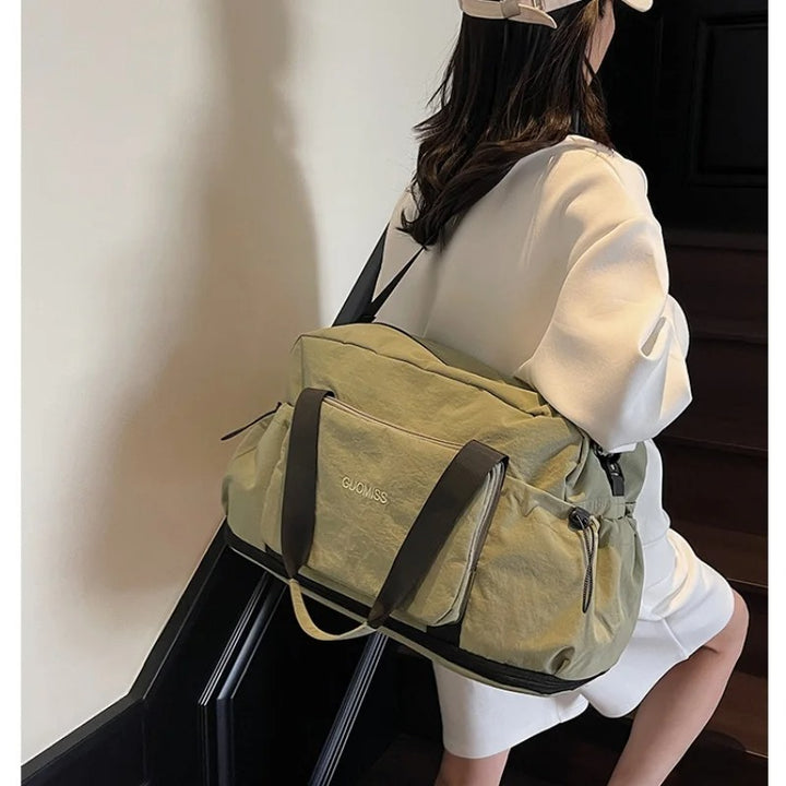 Foldable Travel Bag Expandable Large Capacity Luggage Stylish