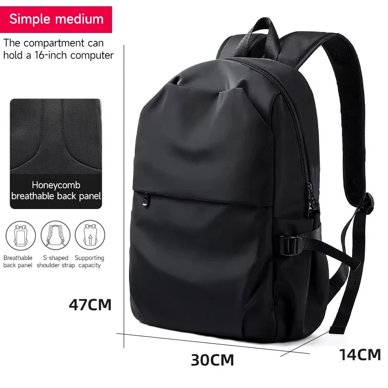 Men's Backpack Oxford Waterproof 14 inch Laptop Unisex Casual