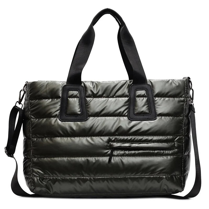 Large Capaci Casual Sle Women's down Cotton Jaet Bag Autumn