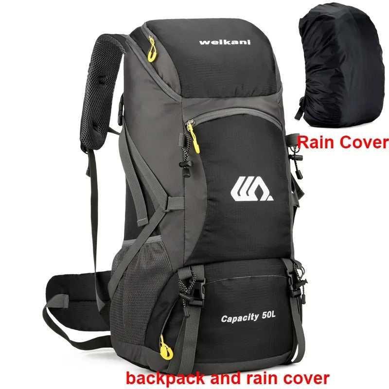 Travel Backpack Camping Men Large Hiking Bag Tourist Rucksack