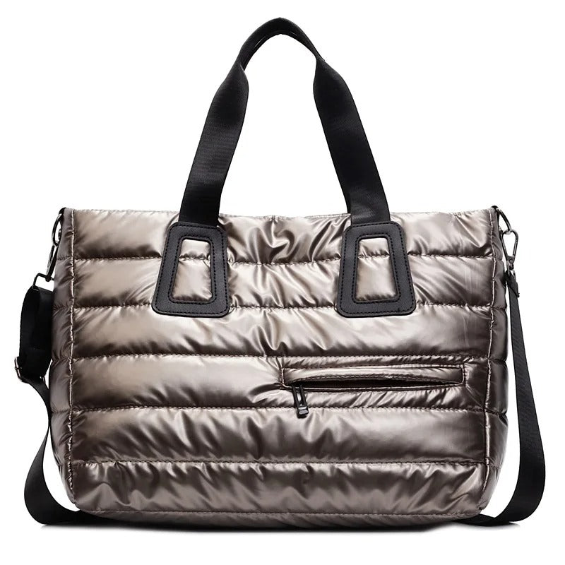 Large Capaci Casual Sle Women's down Cotton Jaet Bag Autumn