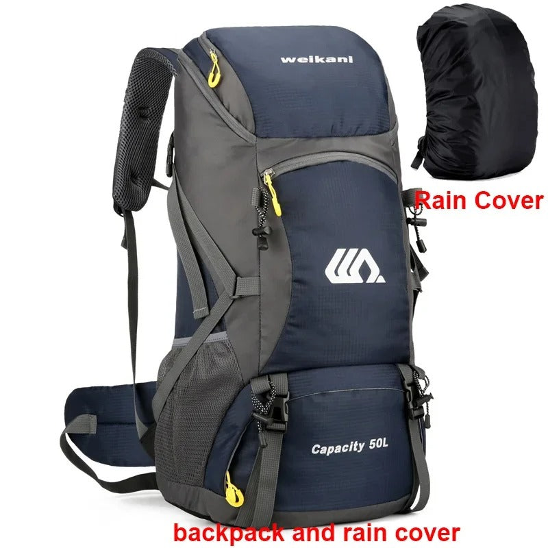 Travel Backpack Camping Men Large Hiking Bag Tourist Rucksack