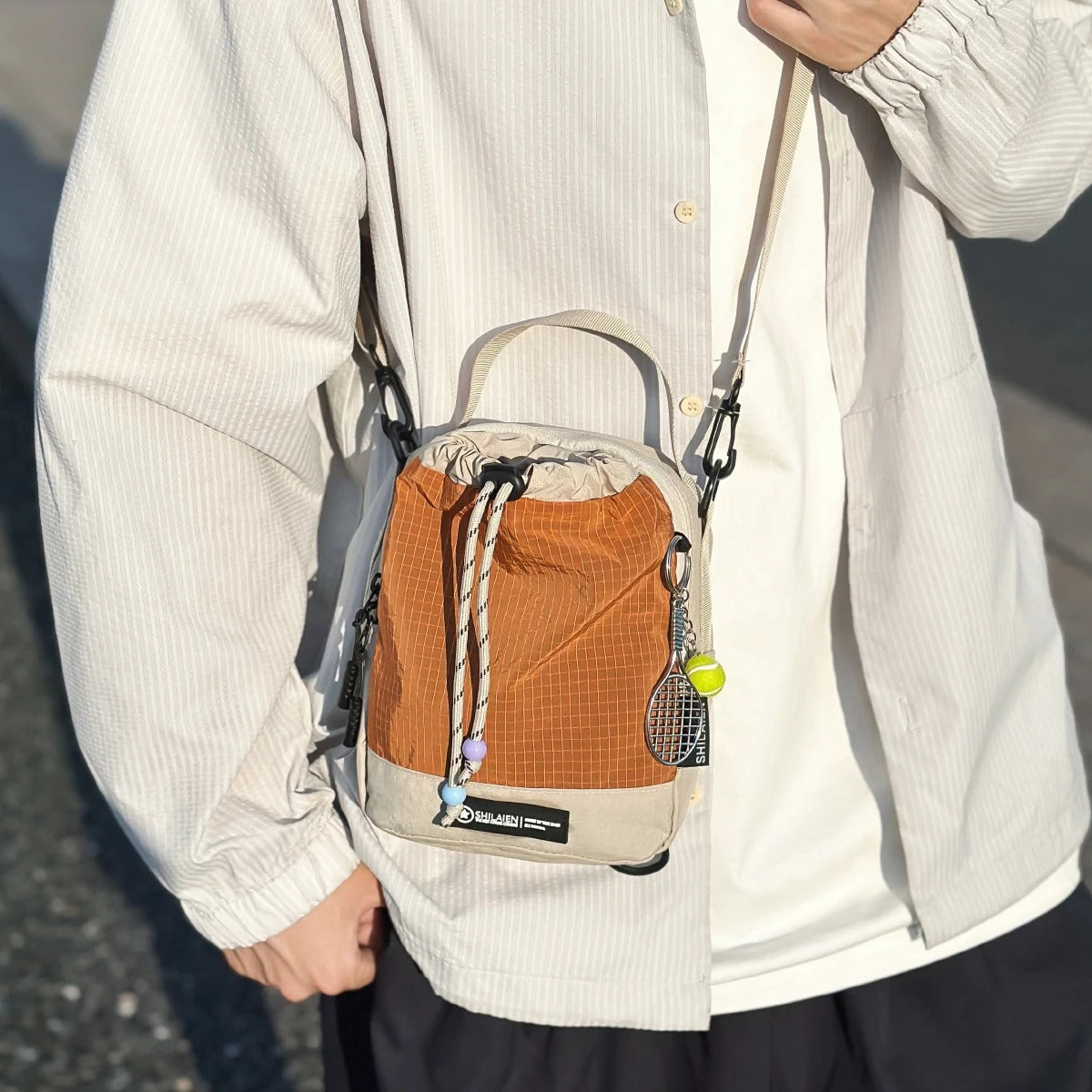 Fashionable Commuter Crossbody Bag Mobile Phone Bag Lightweight