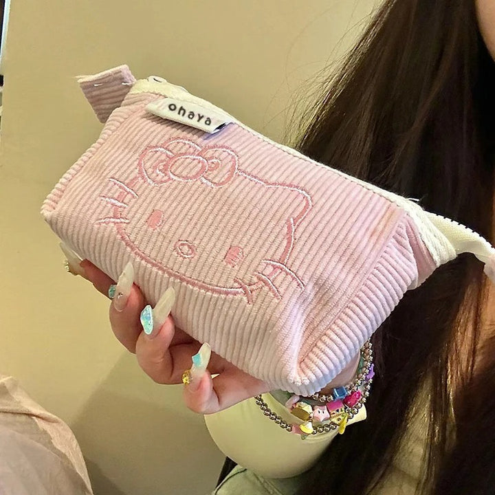 Office stationery storage bag, the best gift for Hello Kitty enthusiasts