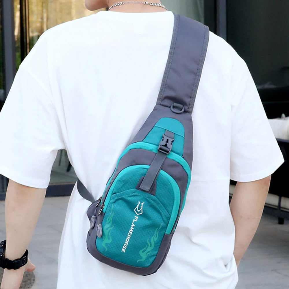 Lightweight Men Sling Backpack Chest Crossbody Bag