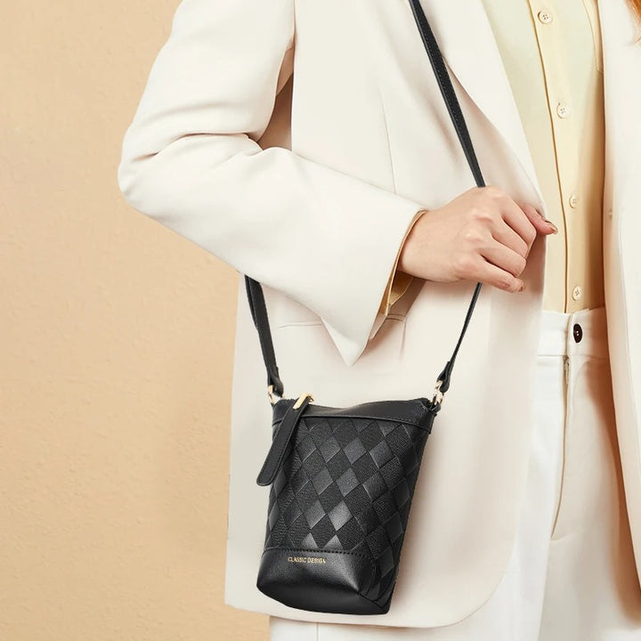 sense Joker slung bag high sense light luxury rhombic cell phone bag