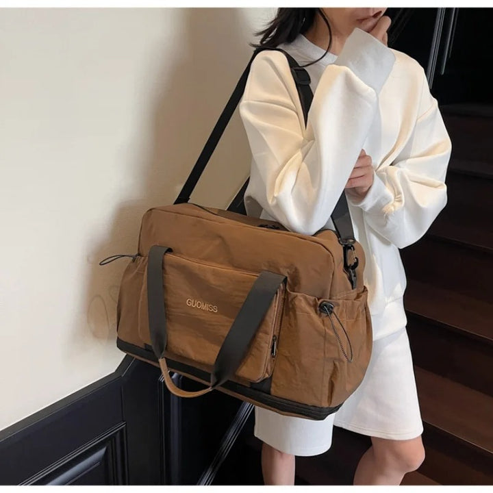 Foldable Travel Bag Expandable Large Capacity Luggage Stylish