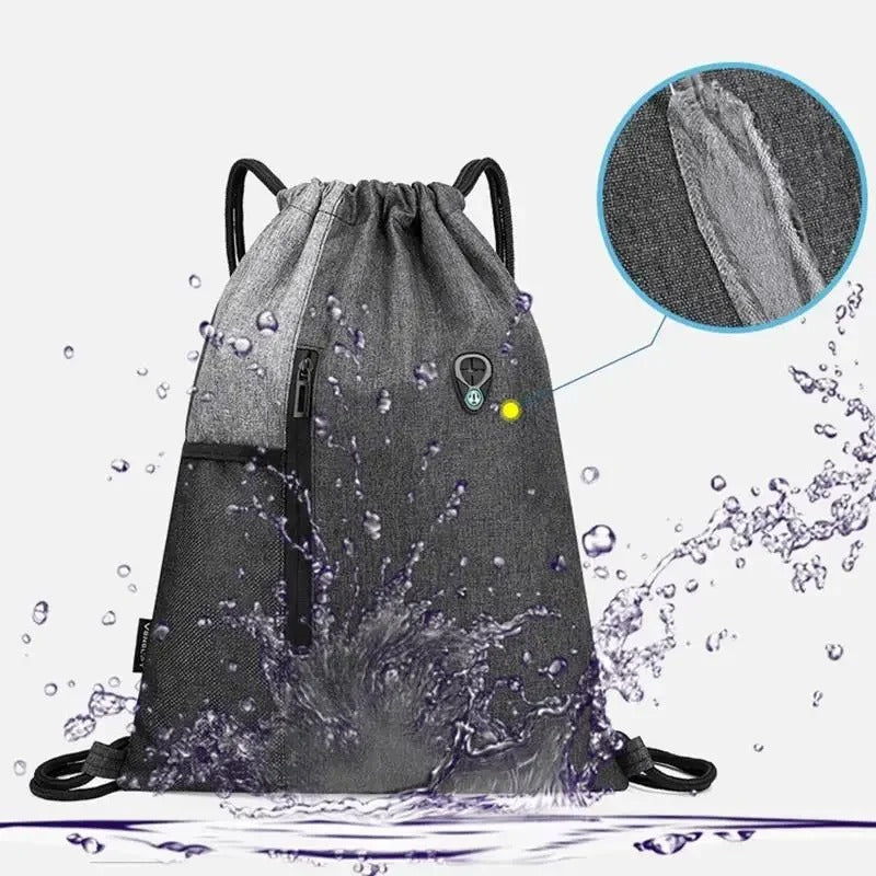 Folding Backpack, Hiking Bag, Lightweight Drawstring Backpack
