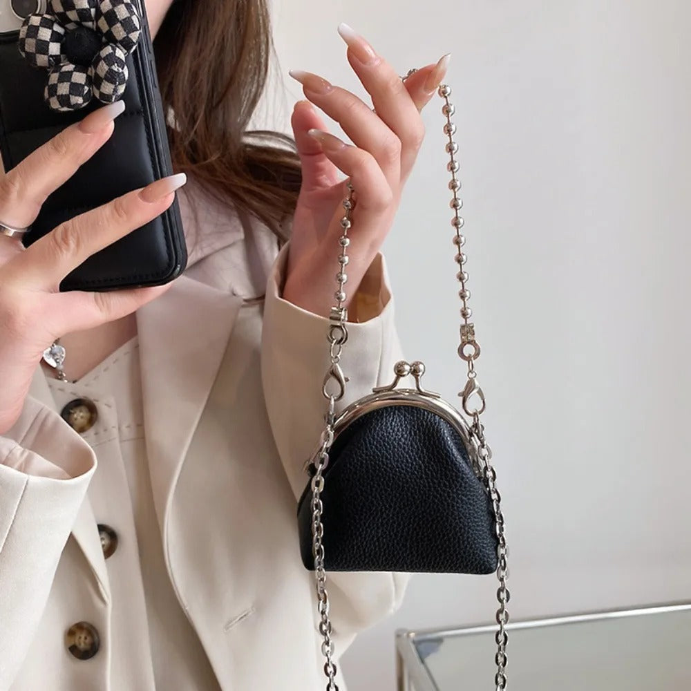 New Mini Shoulder Bags for Women Cute Chain Lipstick Bag Designer