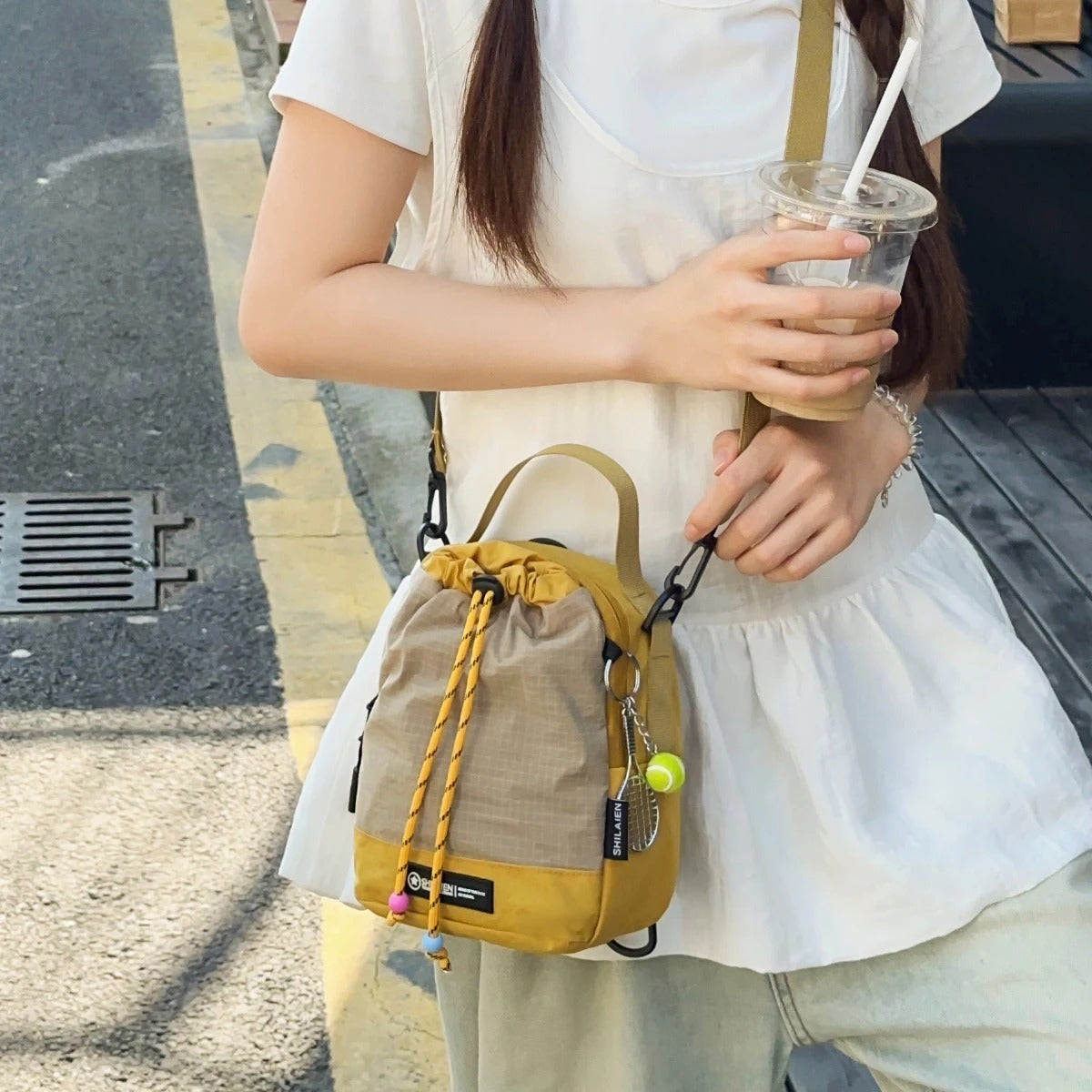 Fashionable Commuter Crossbody Bag Mobile Phone Bag Lightweight