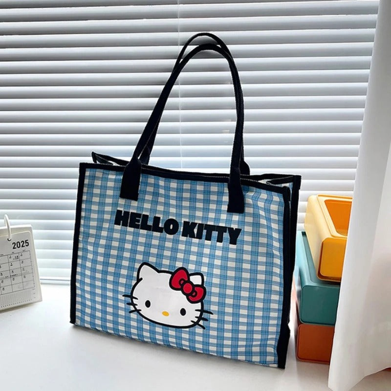 lightweight shopping commuter bag, large-capacity shoulder bag, cute style gift