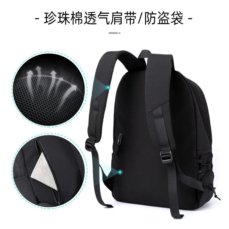 Men's Backpack Oxford Waterproof 14 inch Laptop Unisex Casual