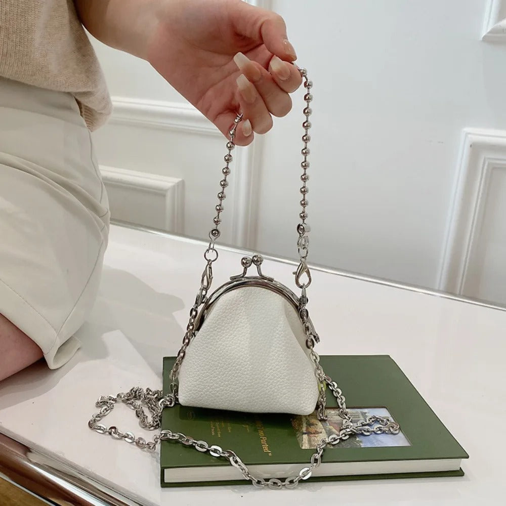New Mini Shoulder Bags for Women Cute Chain Lipstick Bag Designer