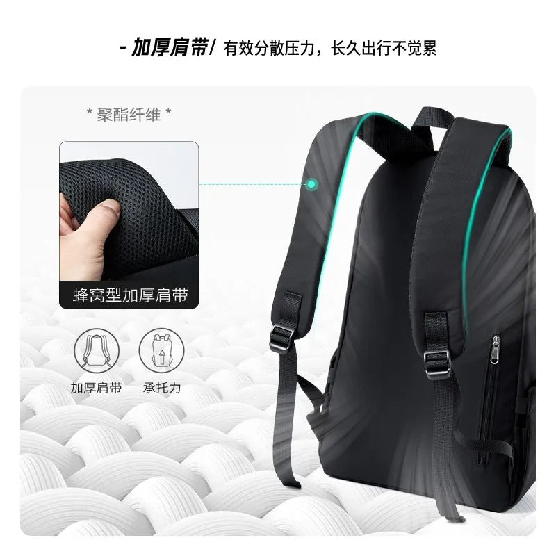 Men's Backpack Lightweight 15.6inch Laptop Bag Casual 30L Waterproof