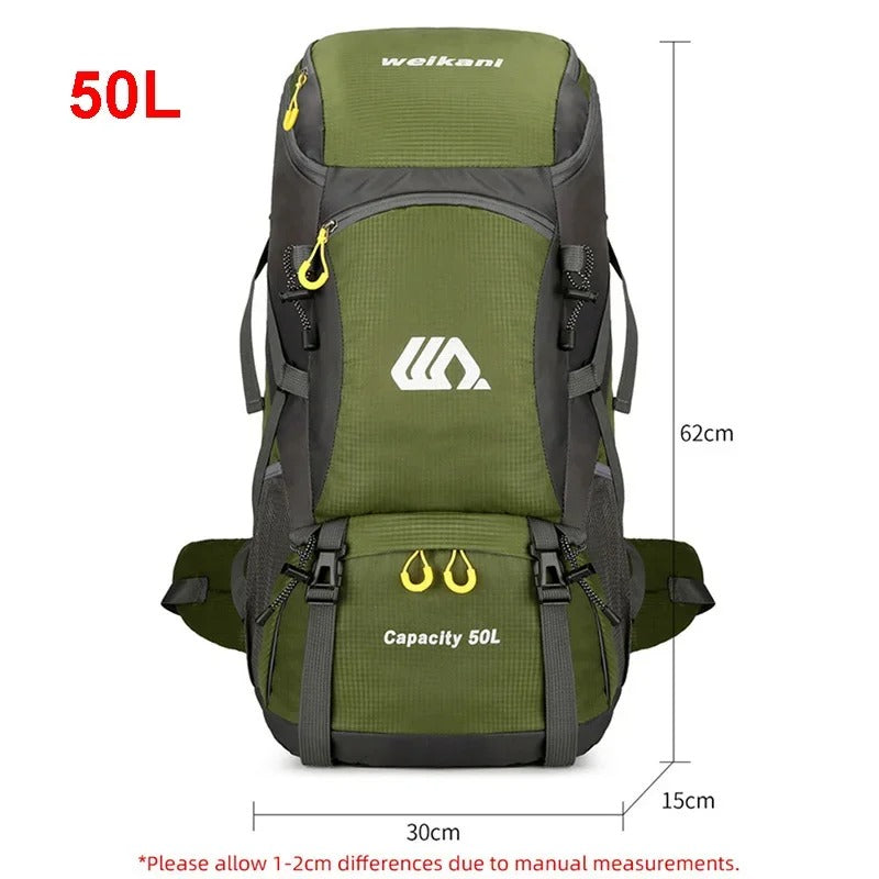 Travel Backpack Camping Men Large Hiking Bag Tourist Rucksack