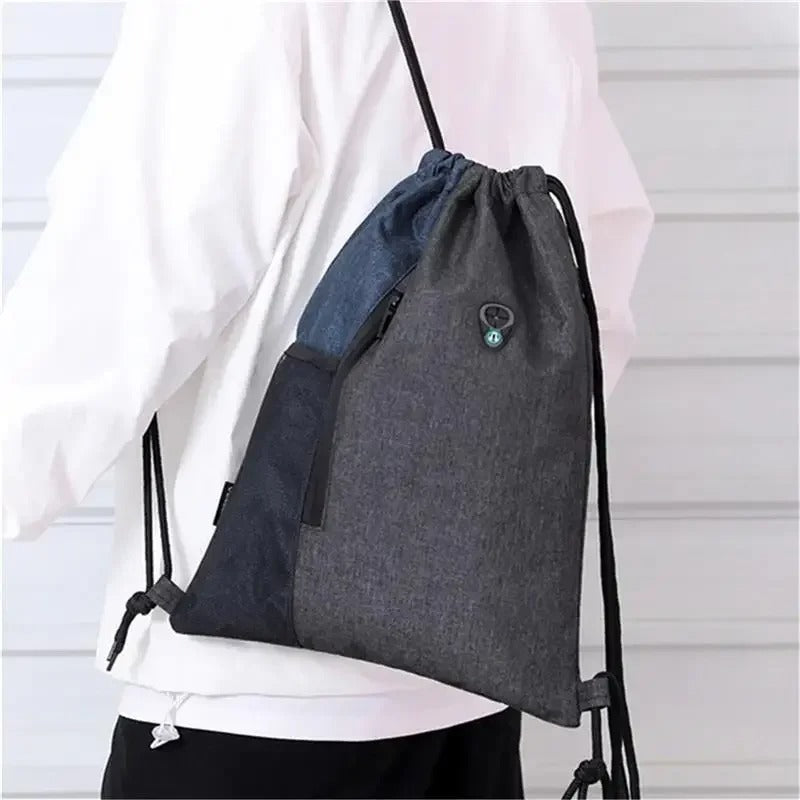 Folding Backpack, Hiking Bag, Lightweight Drawstring Backpack