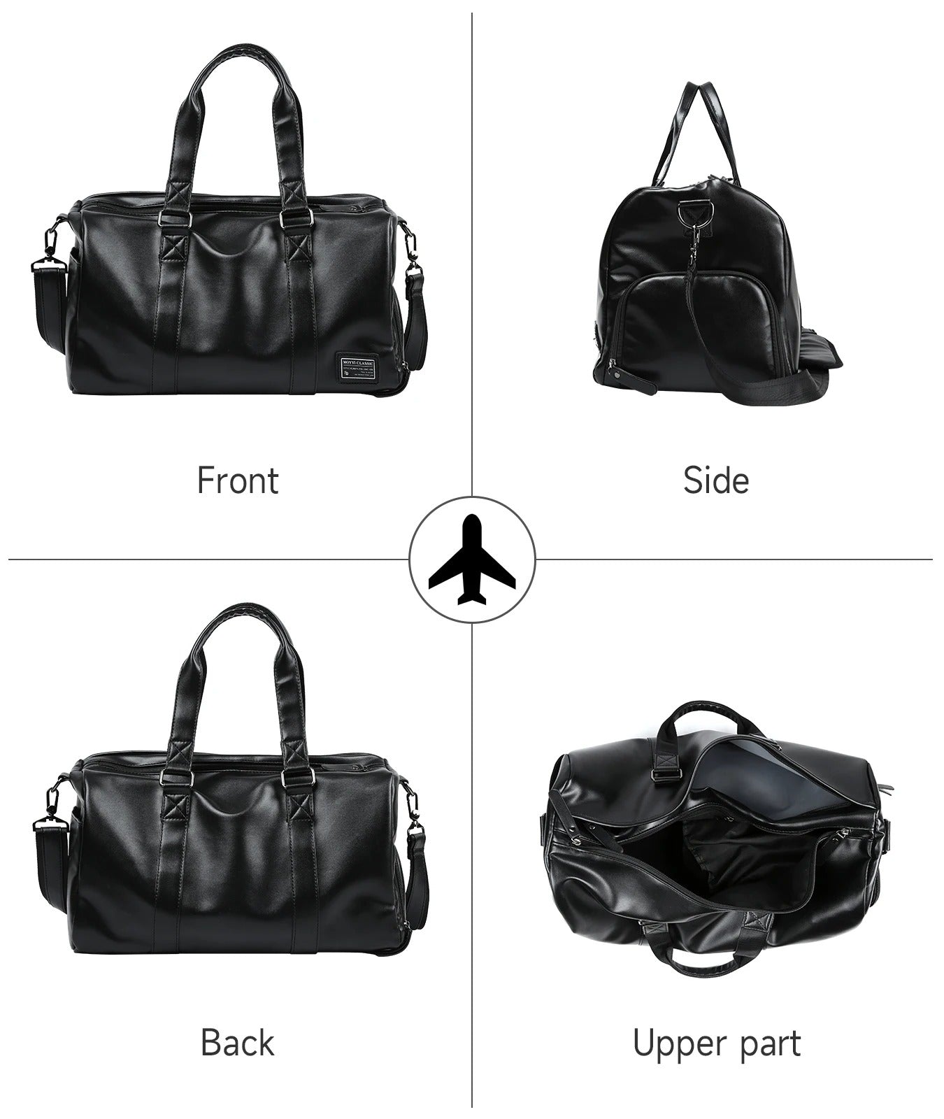 Overnight Gym Sports Carry-On Weekend Tote Bag