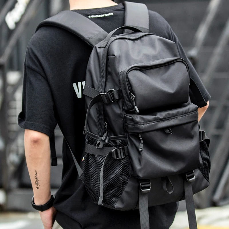 MOYYI Light Weight Casual Laptop Backpack for Men Large Space