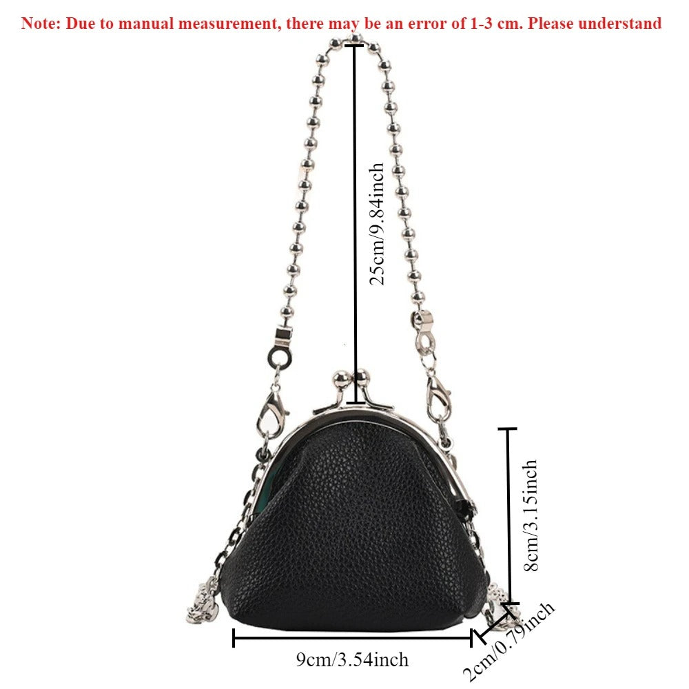 New Mini Shoulder Bags for Women Cute Chain Lipstick Bag Designer