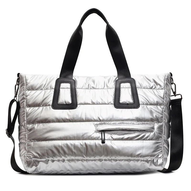 Large Capaci Casual Sle Women's down Cotton Jaet Bag Autumn