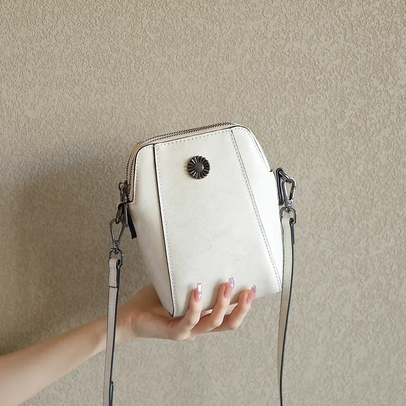 New style genuine leather women's bag autumn and winter new style