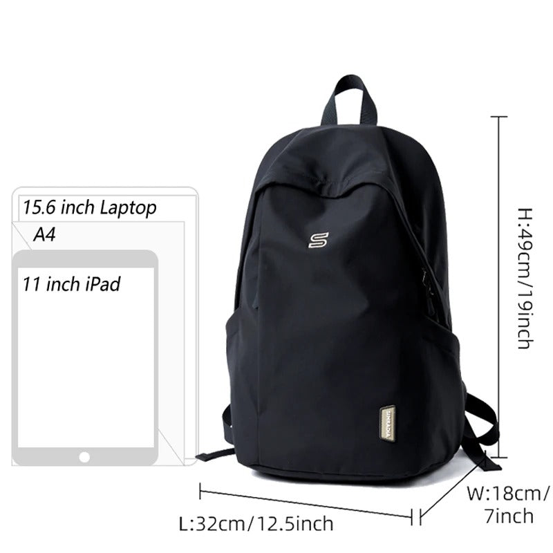 Men's Backpack Lightweight 15.6inch Laptop Bag Casual 30L Waterproof