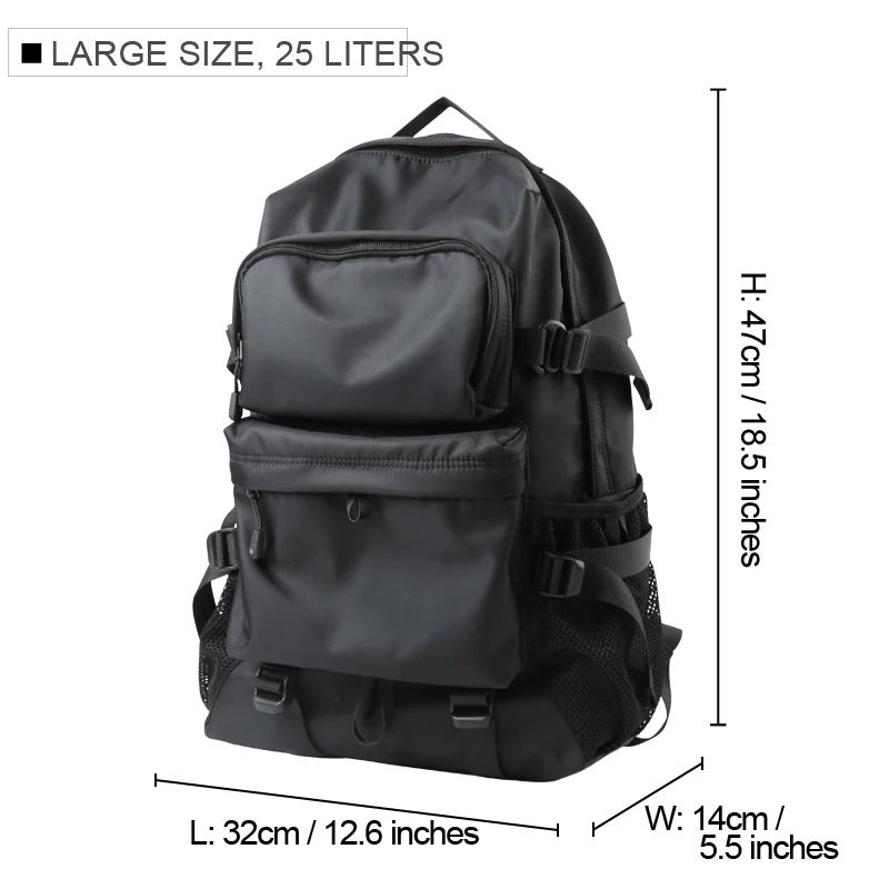 MOYYI Light Weight Casual Laptop Backpack for Men Large Space