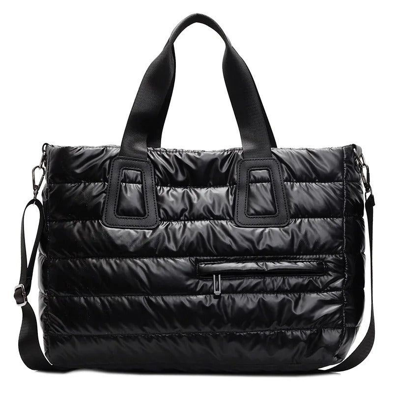 Large Capaci Casual Sle Women's down Cotton Jaet Bag Autumn