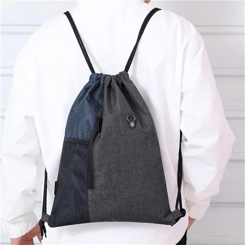 Folding Backpack, Hiking Bag, Lightweight Drawstring Backpack