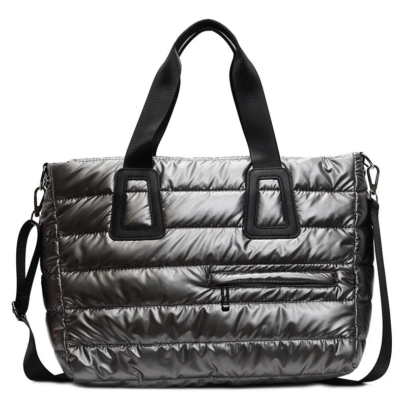 Large Capaci Casual Sle Women's down Cotton Jaet Bag Autumn